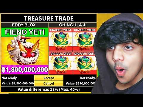 Trading New YETI MUTATION For Next 24 HOURS In Blox Fruits😍