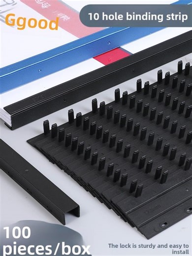 Good | Document Binding Plastic Strip A4 A3 Size File Archive Contract | Lazada PH