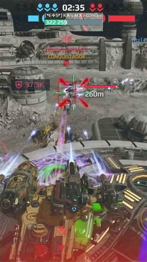 🌌 ¡DEVOURER DESDE EL CIELO: DESINTEGRANDO A ESTE PRINCEPS COMO SI NADA! #warrobots #devourer #f2p