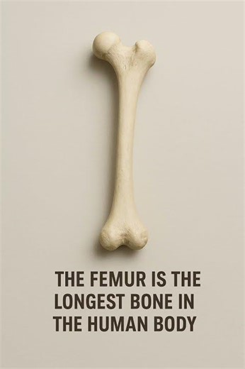 Femur – The Longest and Strongest Bone in the Human Body#shorts