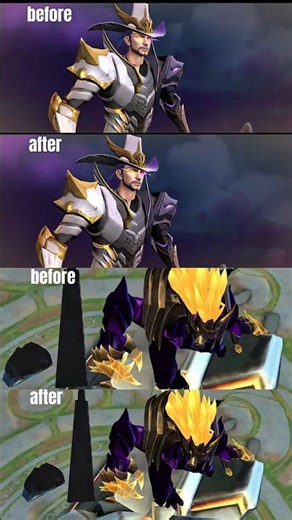 Clint M2 & Roger M3 Optimize 😂 #mobilelegends