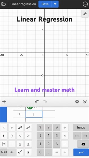 Linear Regression Explained in 60 Seconds 📈 | Find the Best-Fit Line!