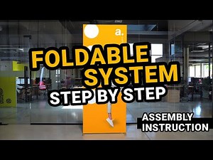 How to assemble: Foldable system