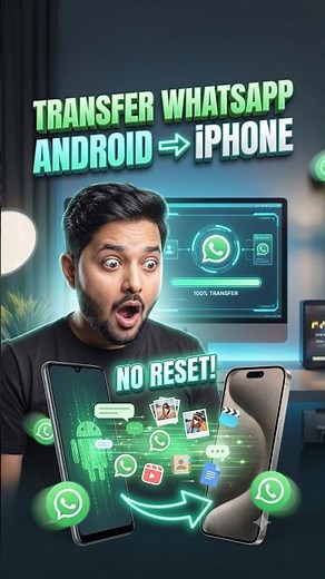 Transfer WhatsApp from Android to iPhone Without Reset Using iCareFone