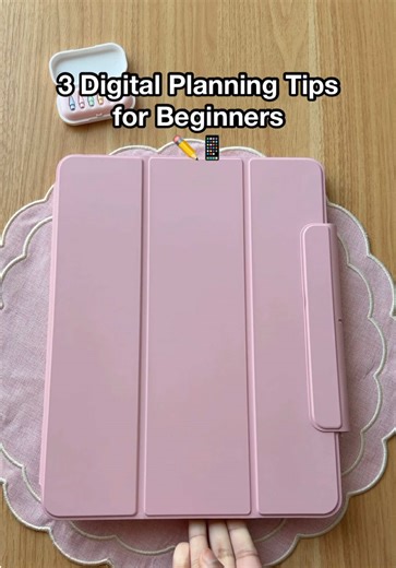3 Digital Planning Tips for Beginners ✏️📱 💕 Planner: Serenity Planner from Sereneplanners.com (link in bio) 🌸App: Noteful 📱iPad Air 6, 13 inch, 2024 #digitalplanning #ipadplanner #digitalplanner #ipadtips #ipadnotes