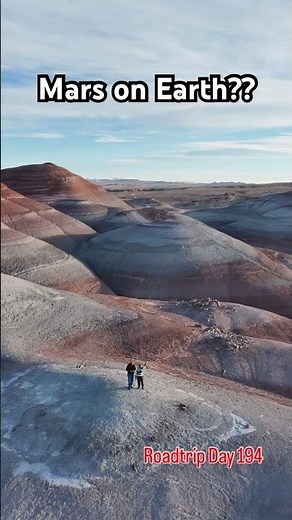 Roadtrip Day 194 of 365!! #roadtrip #adventure #travel #utah #bentonitehills #hiddengem #hiking