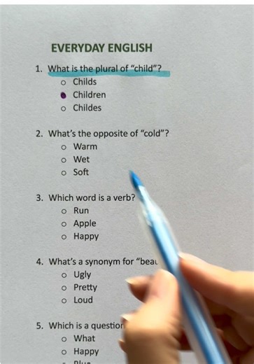 🇬🇧 Easy English Quiz #dailyquiz #funquiz #englishquiz #testyourknowledge #fyp