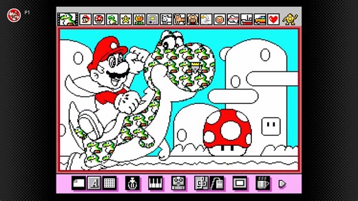 Nintendo Switch Online Mario Paint Needs Mouse or Joy-Con 2