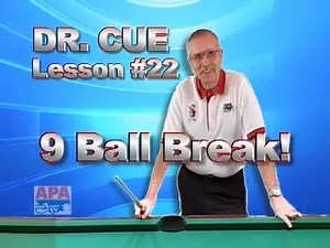4.3K views · 71 reactions | Dr. Cue covers the fundamentals! In this lesson, he covers the 9-Ball break! | American Poolplayers Association - APA | Facebook