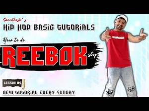 Santosh's Hip Hop Basic Tutorial 5 - How to do REEBOK step | Basic Hip Hop Moves, Easy Dance Step