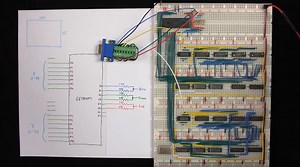 Pushing Pixels To A Display With VGA Without A PC