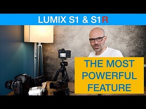 POWERFUL Feature on LUMIX S1R - Max ISO and Max Shutter Speed settings