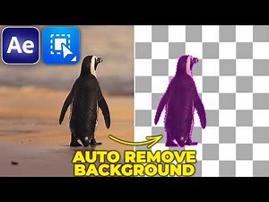 AUTOMATICALLY REMOVE BACKGROUNDS in After Effects 2026 | Object Matte Tool