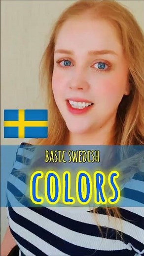 Swedish Colors for Beginners | Easy Words & Pronunciation