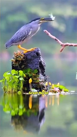 Green Heron: Burung Cerdas yang Menggunakan Umpan untuk Berburu