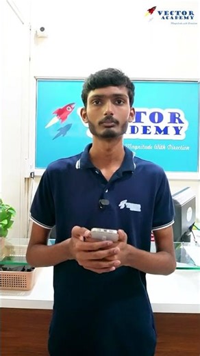 JEE Mains 2025 Qualified Student Testimonial | Vector Academy Success Story