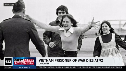 Air Force lieutenant colonel in iconic Vietnam War photo "Burst of Joy" dies