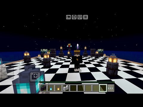 How to make chess in Minecraft|♟️ minecraft game mein chess banana| world decoration ideas|