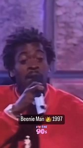 1997 👑 Beenie Man 🔥 From then til now 🔥 🎤 @kingbeenieman 🎶 #beenieman 📸 @veryspecialguest_ 🗣️ #dubshowcase #90sdancehall #1997 #1998 | Dubshowcase
