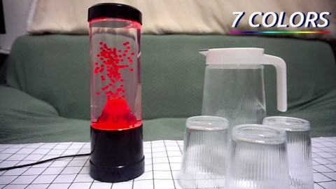 Volcano lamp for Adults, LED Multi-Color Changing Lamps Novelty Night Light Mood Table Lamp for Home Bedroom Office Desktop Decoration