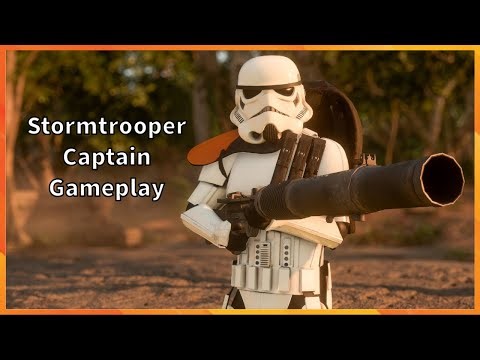 Stormtrooper Captain Gameplay Star Wars Battlefront 2