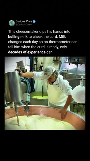Why He Dips His Hands in Boiling Milk