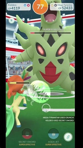 Mega Tyranitar Solo in Road of Legends 👊 | Pokemon Go |