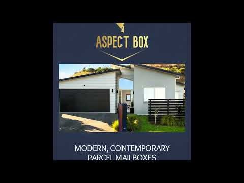 Aspect Box Parcel Drop Mailbox – Secure, Stylish & Built for NZ Homes | Stop Missed Deliveries