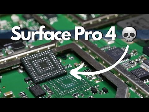How to repair a Surface Pro 4 that is dead following a battery replacement