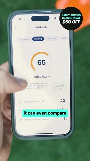 ⚡️ Black Friday Starts Now! Get $50 OFF Playermaker — the ultimate soccer performance tracker trusted by pros. Train smarter, move faster, and dominate every game. Upgrade your game today. | Playermaker