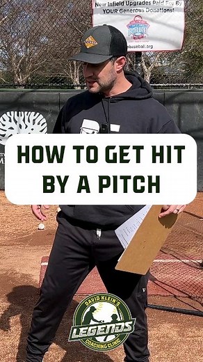 4.6K views · 63 reactions | The transition from machine pitch to kid pitch can be terrifying for many. How to get hit by a pitch = overlooked/under taught skill. If kids have a defense mechanism they may be less scared. You can actually practice this. #legendsbaseball #baseball #baseballlife #kidsbaseball #baseballforkids #youthbaseball #coach #coachdavid #coaching | Legends Baseball & Softball Camps | Facebook