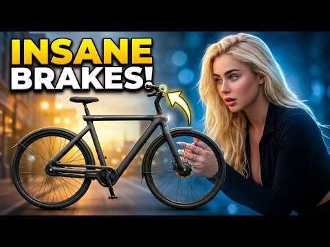 One Finger Stops This Heavy VanMoof S6? Insane Power!