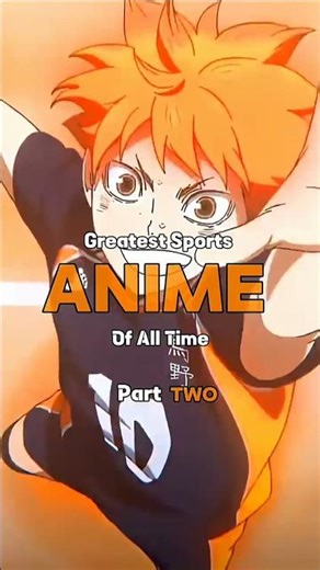 Greatest Sports Anime Of All Time — Part 2 #anisrank #anime #sports