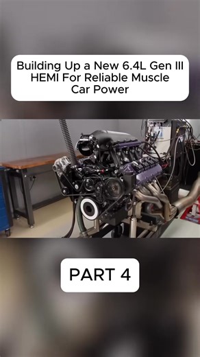 Building Up a New 6.4L Gen III HEMI For Reliable Muscle Car Power | Enginebuildcar1