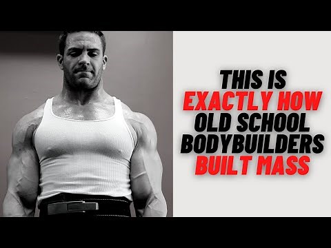 This is EXACTLY How Old School Bodybuilders Built Mass!