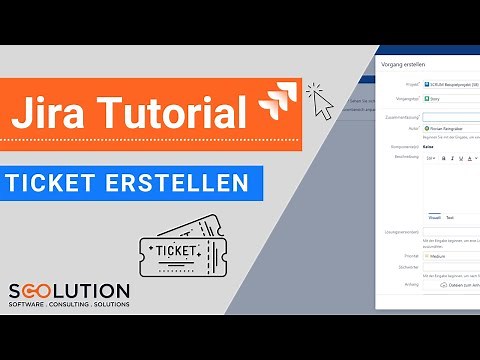 Create a Jira ticket | Jira Tutorial (German)