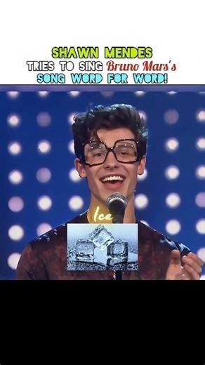 Shawn Mendes Tries To Sing Bruno Mars's Song 😂🔥 Word For Word | Jimmy Fallon #shorts