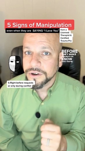 12K views · 637 reactions | 5 Signs of Manipulation (even when SAYING “I Love You”)  #manipulation #lovebombing #covert | Logan Cohen | Facebook