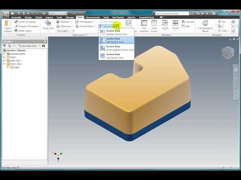 Inventor 2011 - Plastic Part Feature: Snap Fit