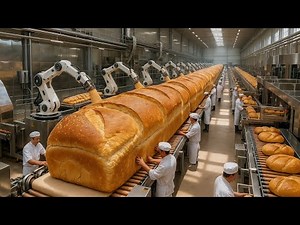 Inside a Modern Bread Factory: How Wheat Becomes the Soft Loaf You Eat Every Day (Full Process )