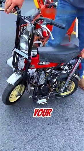 The World’s Smallest Motorcycle Runs on Water!