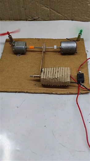 Simple DIY DC Motor Generator Project | Science Experiment 2026