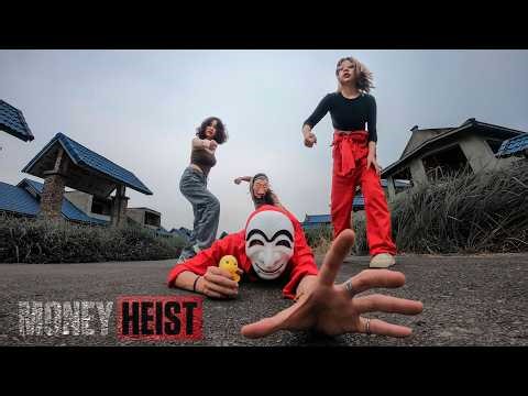 MONEY HEIST KOREA: ESCAPING ANGRY MONEY HEIST GIRLS (Epic Parkour POV)