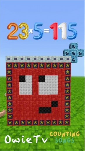 23 Times Table Song | Multiplication Song For Kids | Minecraft Numberblocks Counting Song #kidssong