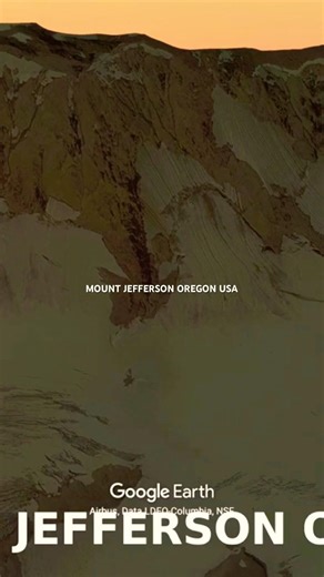 Mount Jefferson Oregon USA - Carved by Ice