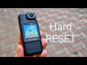 How to RESET Body Camera & Return to Factory State - Fix Problems, Lags, Not Working & Clear Data
