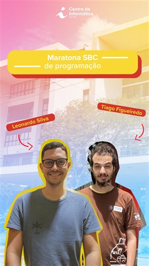 Centro de Informática da UFPE on Instagram: "🚀 MaratonaCIn em ação! A Maratona SBC de Programação é a etapa nacional do International Collegiate Programming Contest (ICPC), a maior competição universitária de programação do mundo e o CIn-UFPE marca presença com o MaratonaCIn, nosso grupo de programação competitiva. 🎥 Os competidores compartilham como é o processo de preparação e o impacto de participar dessa experiência desafiadora. Confere aí! Se interessou e quer fazer parte? Entre em contat