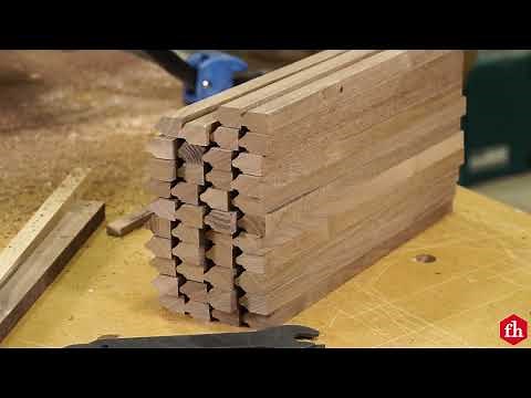 How to Make a Cabinet with Sliding Tambour Doors