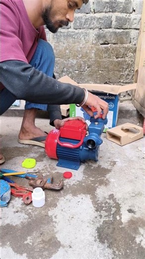 easy process pump fittings🧑‍🔧#shorts #plumber#technician