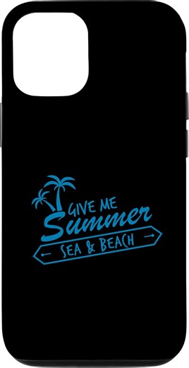 Amazon.com: iPhone 12/12 Pro Give me Summer Sea & Beach Case : Celulares y Accesorios